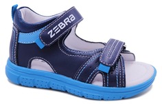 Сандалии Зебра для мальчиков, размер 23, 18150-5