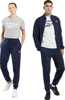 Спортивные брюки мужские Reebok Ri Vector Knit Trackpant синие L