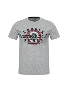 Футболка мужская Aeronautica Militare TS2085J597 серая 54 RU
