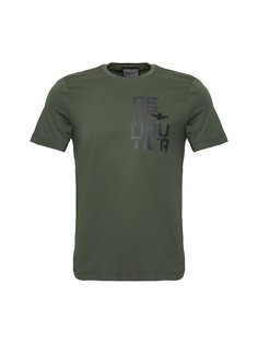 Футболка мужская Aeronautica Militare TS2084J593 зеленая 52 RU