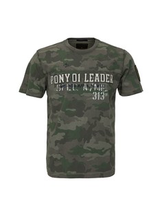 Футболка мужская Aeronautica Militare TS2061J587 зеленая 54 RU