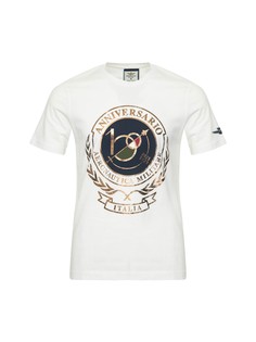 Футболка мужская Aeronautica Militare TS2118J594 белая 54 RU