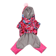 Комбинезон зимний для животных "Тандем", 2XL (ДС 34-36, ОШ 34-36, ОГ 44-48 см), микс No Brand