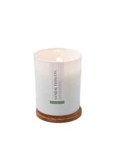 Ароматическая свеча Сандал и Цветы 250 мл. Aesthete Home