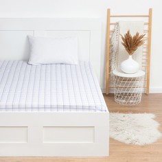 Простыня LoveLife «Клетка» 220х240 см, 100% хлопок, поплин, 125 г/м?