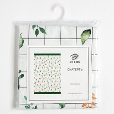 Скатерть "Этель" Flora 149х220 см, 100% хл, саржа 190 г/м2