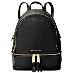 Рюкзак женский Michael Kors 30S5GЕZB1L черный, 25х30х13 см