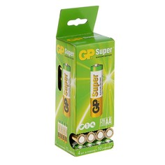 Батарейка алкалиновая GP Super, AA, LR6-40BOX, 1.5В, набор, 40 шт.