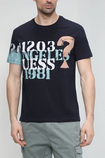 Футболка мужская Guess M3GI14 синяя M