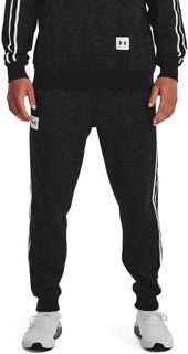 Спортивные брюки мужские Under Armour UA Essential Heritge Flc Jgr-BLK черные XL