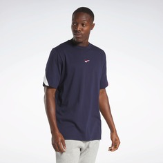 Футболка мужская Reebok Classics Brand Proud T-Shirt синяя XS