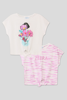 Футболка детская 2 шт. Mayoral 6023 лиловый, 176