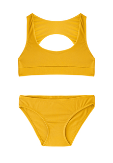 Купальник раздельный детский OLDOS AOSS23SW2KC30, желтый, 128