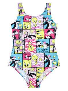 Купальник слитный детский PlayToday Tween 12341043, разноцветный, 158