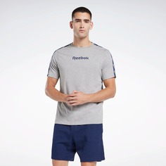 Футболка мужская Reebok Identity Vector Tape T-Shirt серая L