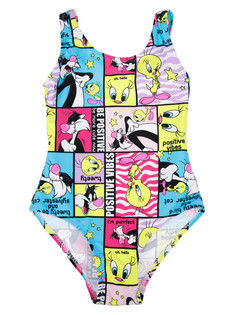 Купальник слитный детский PlayToday Kids 12342098, разноцветный, 104