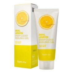 Гель для лица FarmStay, отшелушивающий, с экстрактом лимона, 100 мл