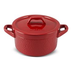 Кастрюля Ceraflame Hammered 2 л красный