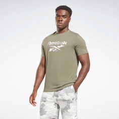 Футболка мужская Reebok Identity Modern Camo T-Shirt зеленая XS