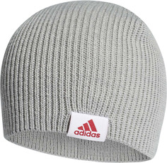 Шапка унисекс Adidas PERF BEANIE, серый, р. 54-55