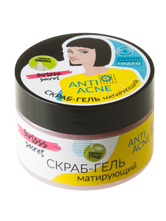 Скраб-гель для проблемной кожи и черных точек Girlsss Secret Anti Acne 100 мл