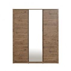 Шкаф распашной Bromo ШР 01.02 дуб веллингтон 1660*1980*550 ООО Рейгрупп