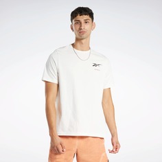 Футболка мужская Reebok Basketball Court Top T-Shirt белая XS