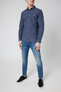 Рубашка мужская Loft LF2032161 синяя XL
