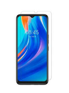 Защитное стекло Tecno Spark 7 без рамки, с отступом от краев Mobileocean