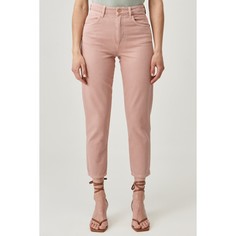 Джинсы женские Wrangler Mom Jeans розовые 44
