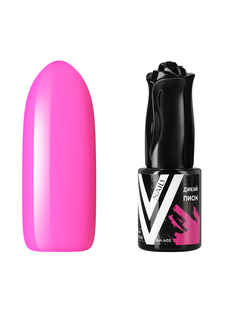 Гель-лак для ногтей Vogue Nails плотный самовыравнивающийся насыщенный яркий розовый 10 мл