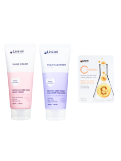 Пенка для умывания Limimi с коллагеном Firming Deep Foam Cleanser Collagen 100 мл х 2шт
