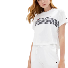 Футболка женская Champion 113098 белая XS