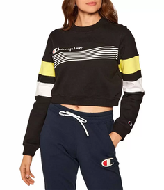 Свитшот Champion для женщин, чёрный, M, 112761