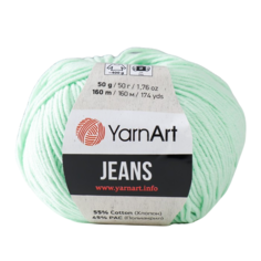 Пряжа "Jeans" 55% хлопок, 45% акрил 160м/50гр (79 весна) Yarn Art
