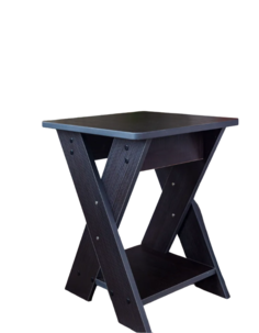 Тумба прикроватная Playwoods деревянная для спальни, в прихожую,в гостиную темная