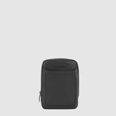 Сумка мужская Piquadro Borsello per iPad mini in pelle, черный