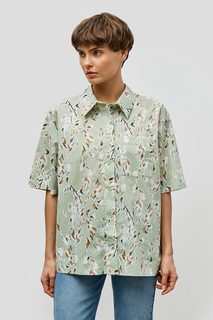 Рубашка женская Baon B1922011 зеленая L