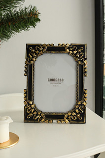 Фоторамка 13x18 см COINCASA черный полирезин 7269518