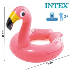 Круг для плавания «Зверюшки», от 3-6 лет, МИКС, 59220NP INTEX