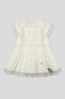 Платье детское Choupette 14.112 теплый белый, 122