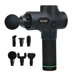 Перкуссионный массажер Gravity Gun, черный