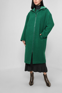 Пальто женское Belucci BL22086191-004 зеленое 44 RU