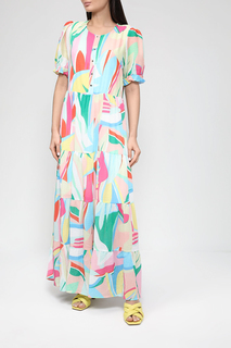 Платье женское Naf Naf XENR43 разноцветное M