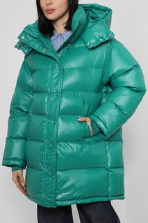 Пуховик женский Belucci BL22099208-004 зеленый 50 RU