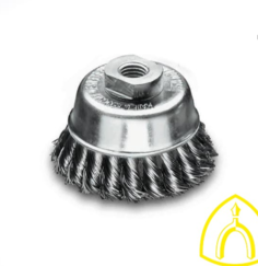 Чашечная гофрированная щетка Klingspor BT 600 W METAL