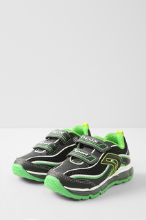 Кроссовки Geox J0244C014BUC0016 цв.черный/зеленый р.31