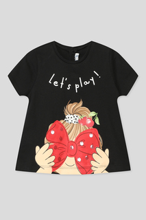 Футболка детская Mayoral 1013 черный, 80