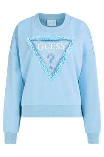 Свитшот женский Guess W3GQ18 KBKM0 голубой S