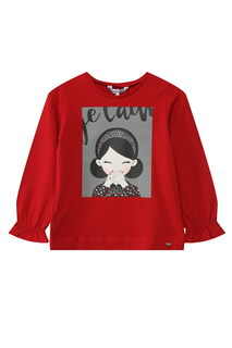 Лонгслив детский Mayoral 4009 цв.красный р.98